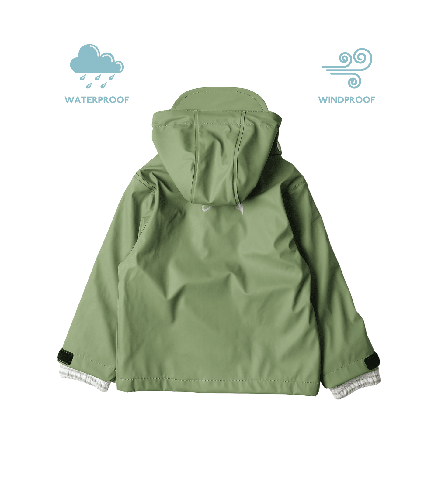 Waterproof Raincoat - Brolly Sheets AU sage