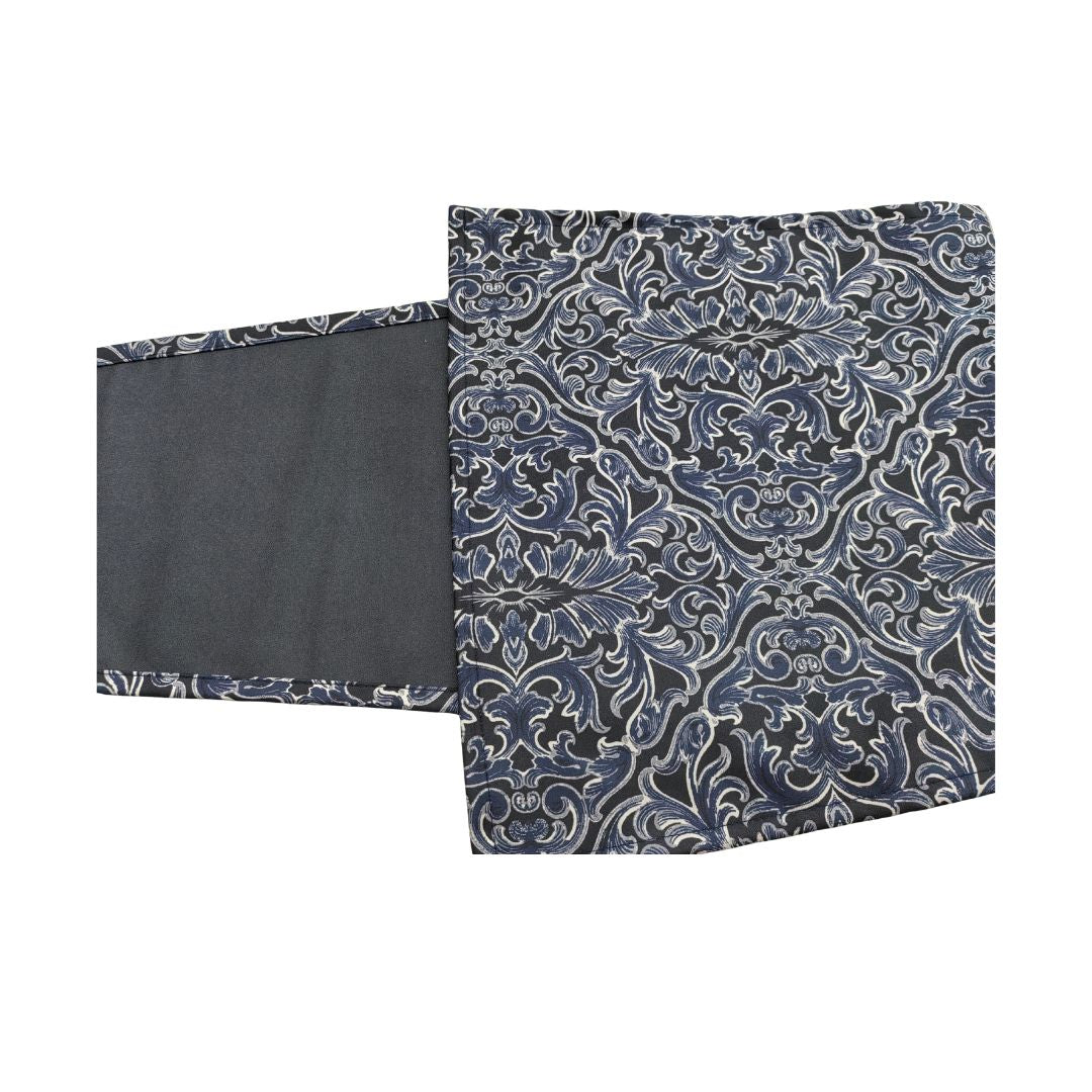 Brolly Sheets Dining Scarf - Midnight Damask
