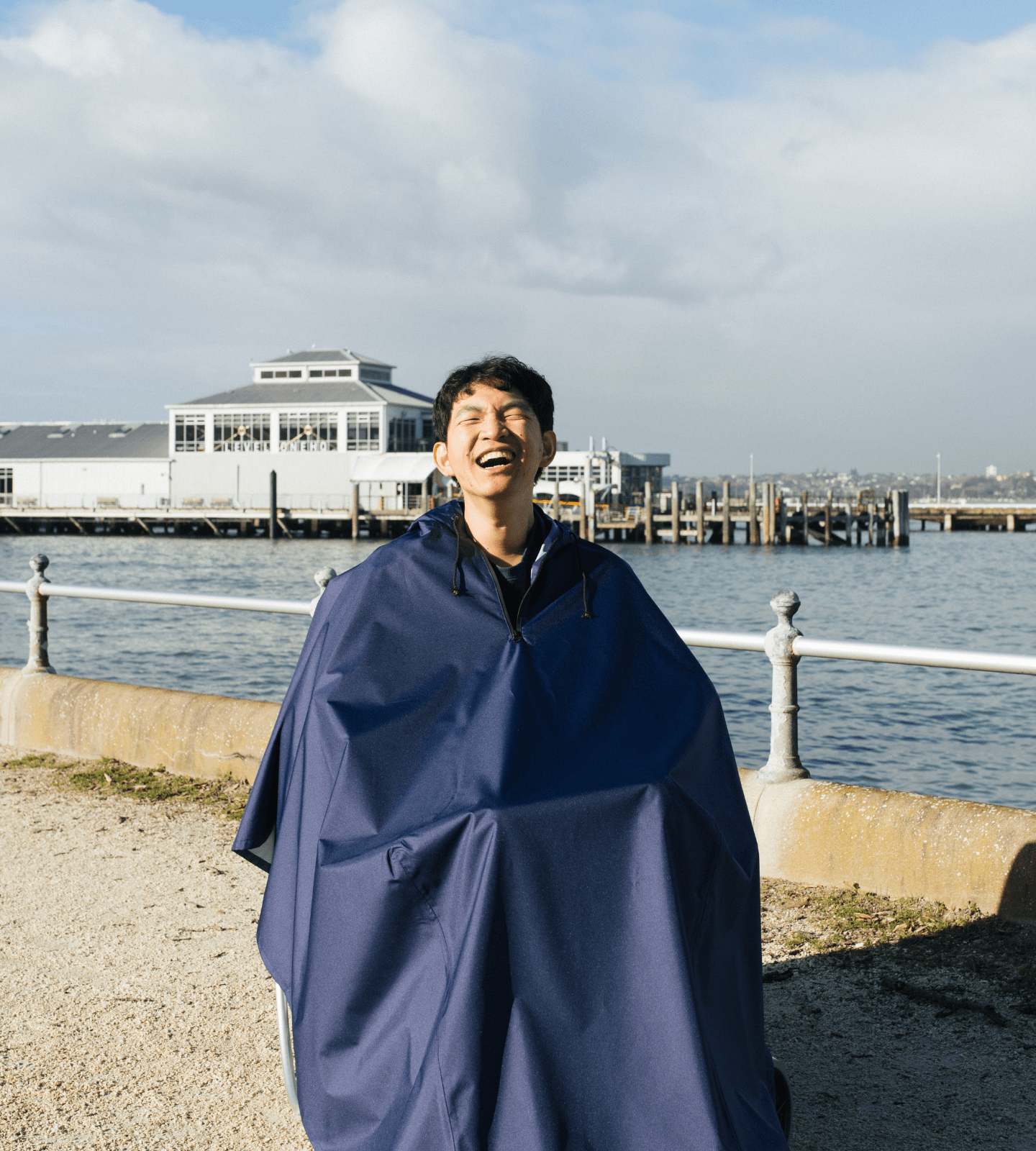 Wheelchair Raincoat - Brolly Sheets AU