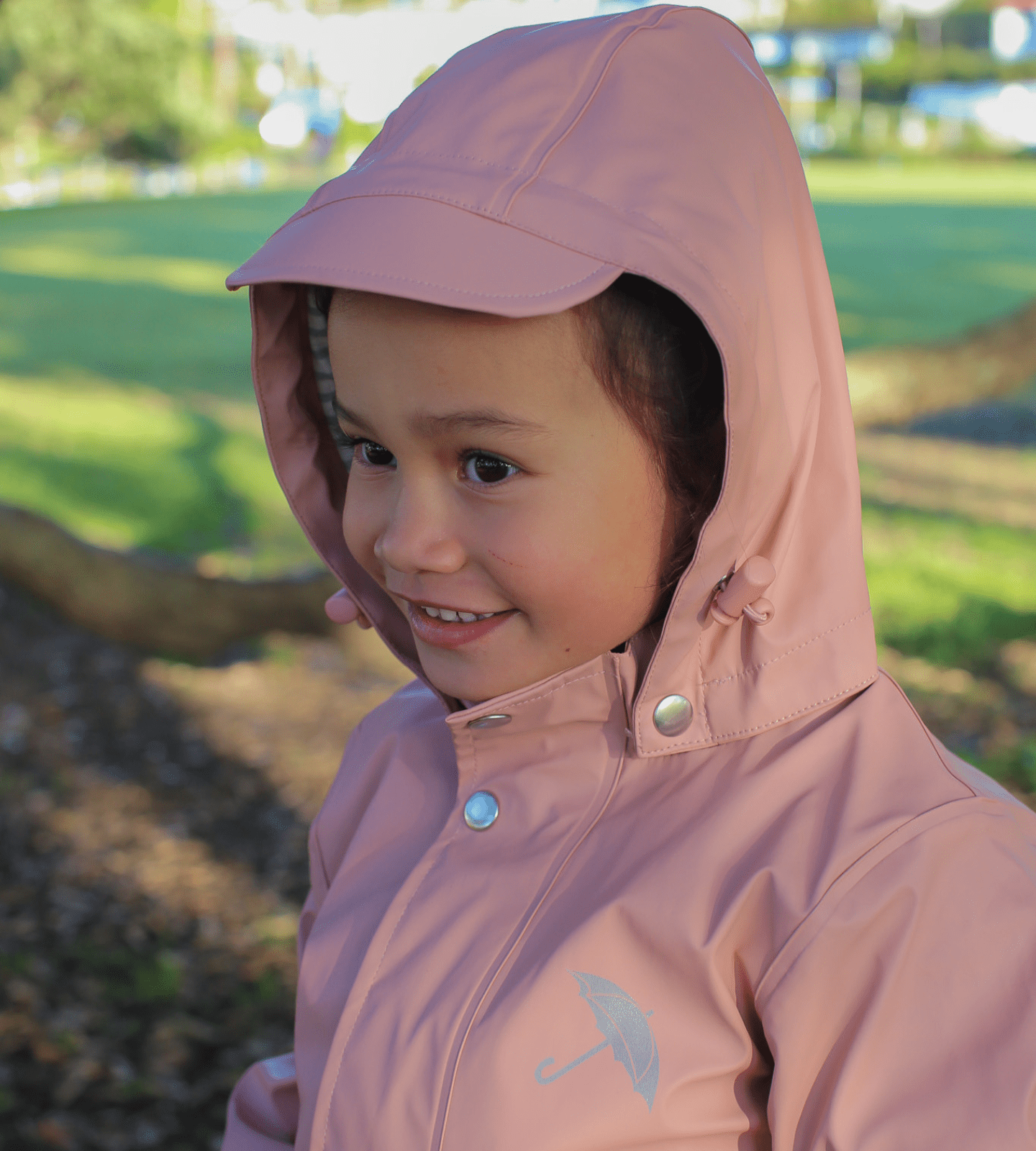 Waterproof Raincoat - Brolly Sheets AU blush