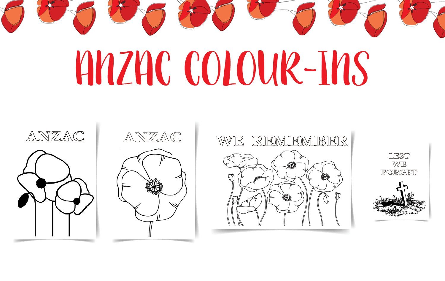 ANZAC Day Activities - Brolly Sheets AU