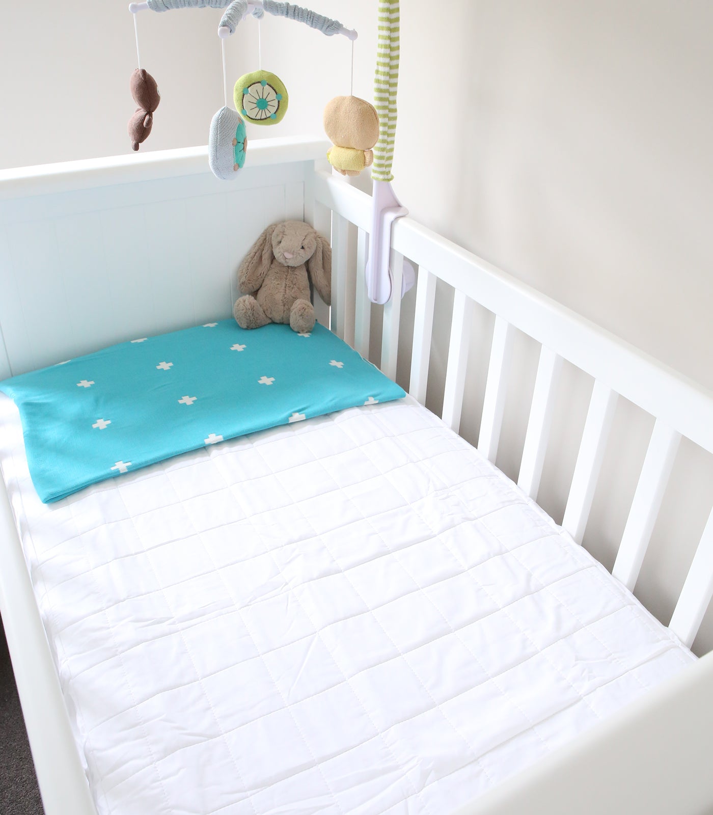 Quilted Cot Mattress Protector - Brolly Sheets AU