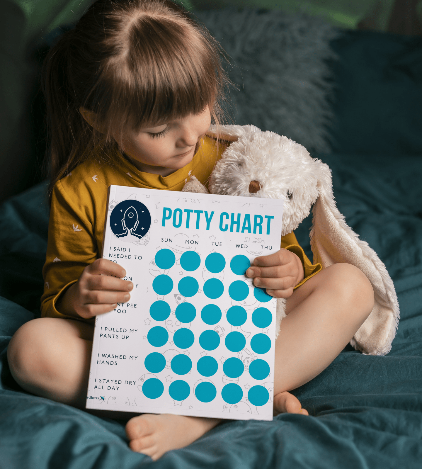 Potty Training Charts - Brolly Sheets AU