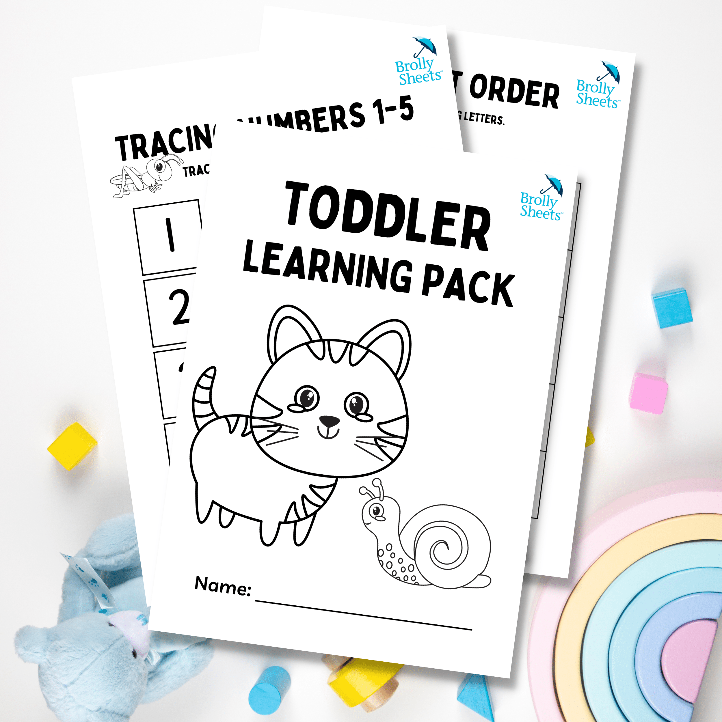 Toddler Activity Pack - Brolly Sheets AU