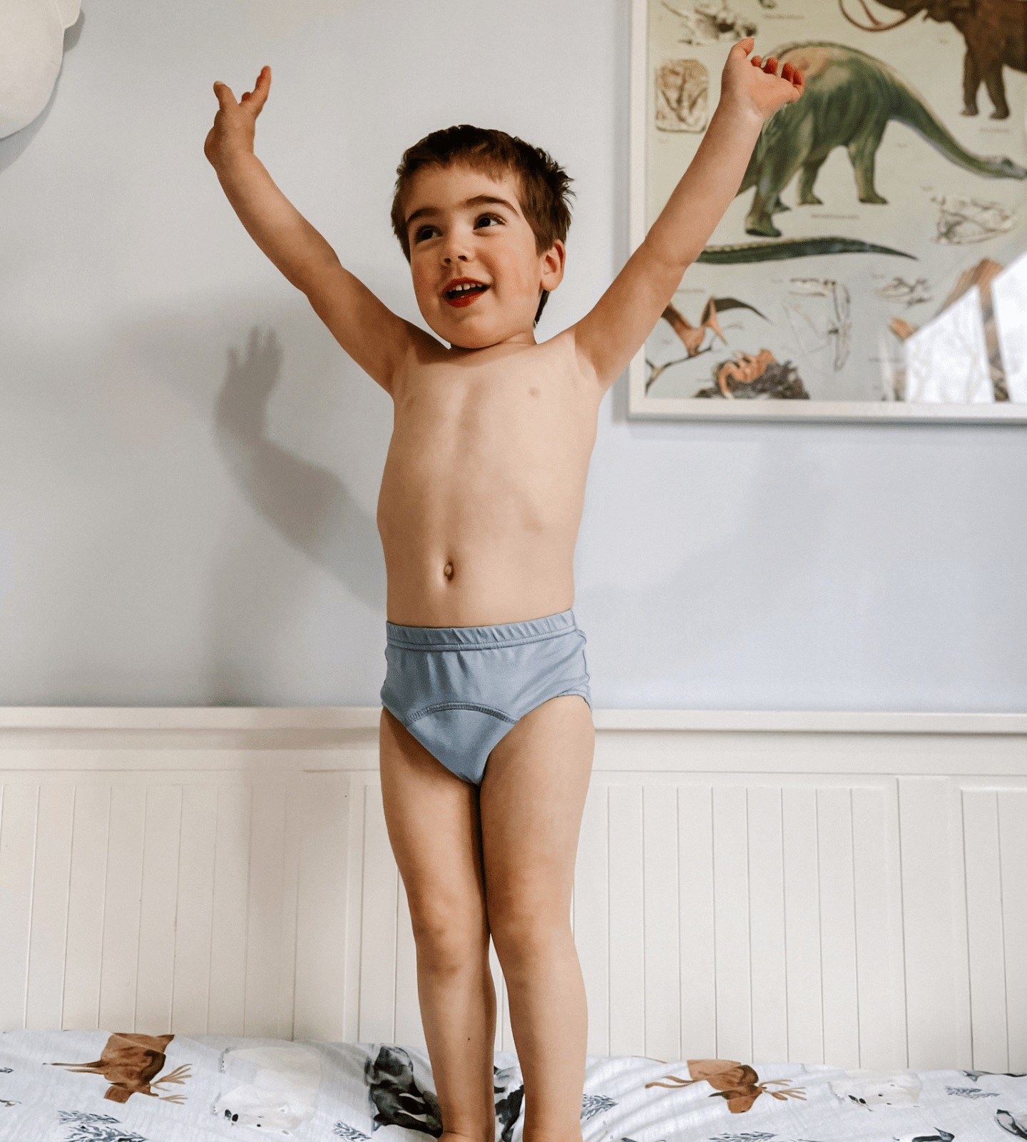 Snazzi Pants Day Trainers - Organic - Brolly Sheets AU - Hazy Daze