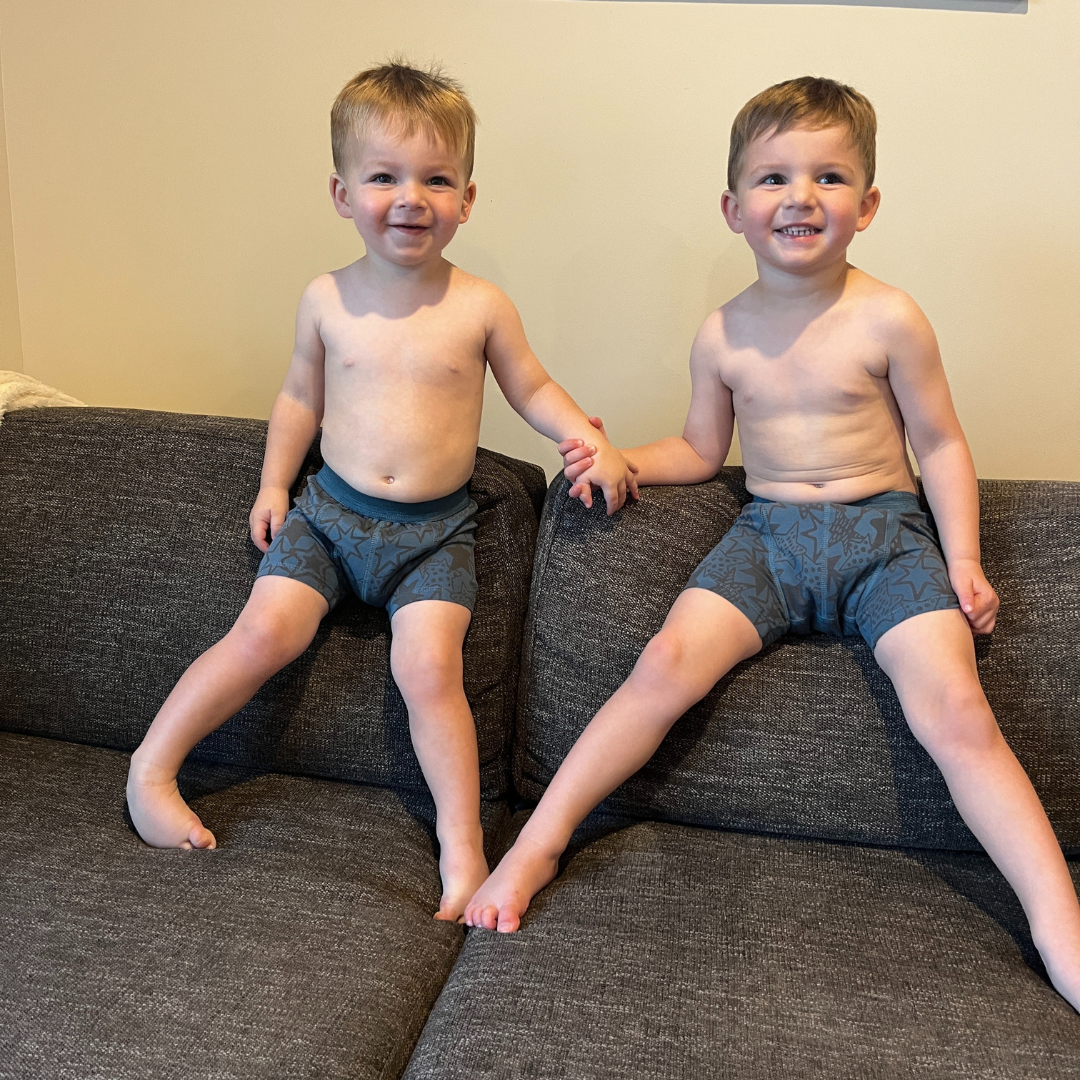 Children wearing Snazzi Pants Nights Trainers - Rock Star