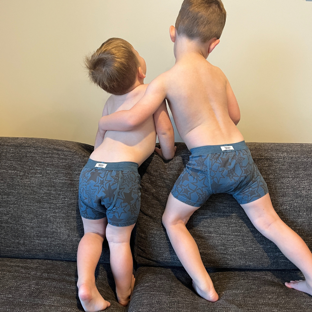 Children wearing Snazzi Pants Nights Trainers - Rock Star