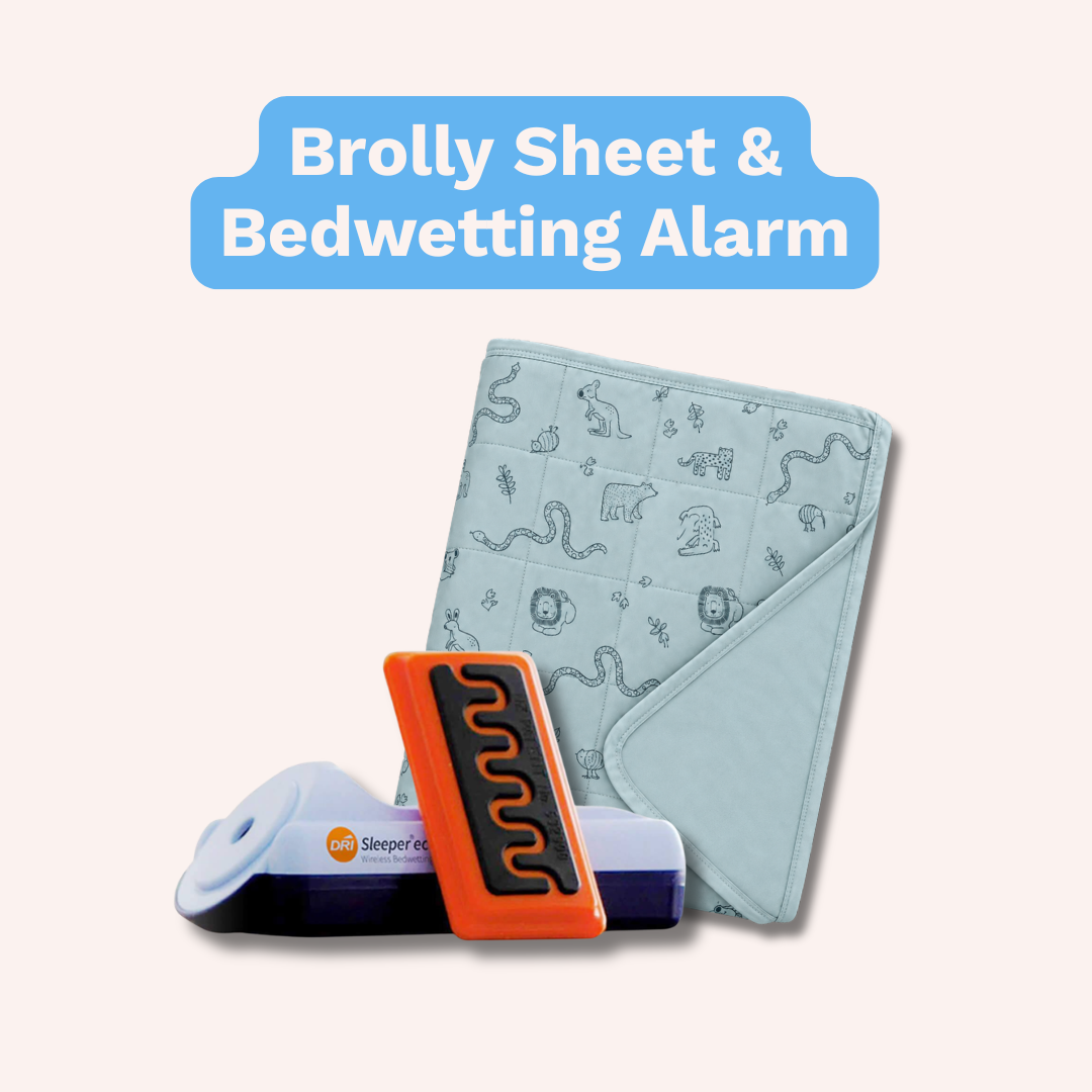 Brolly Sheet & Bed-Wetting Alarm