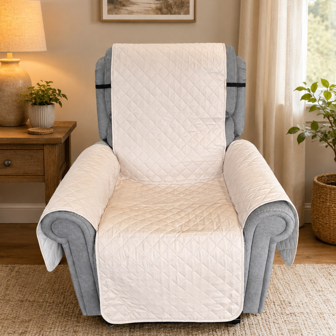 Recliner Protector with Arms