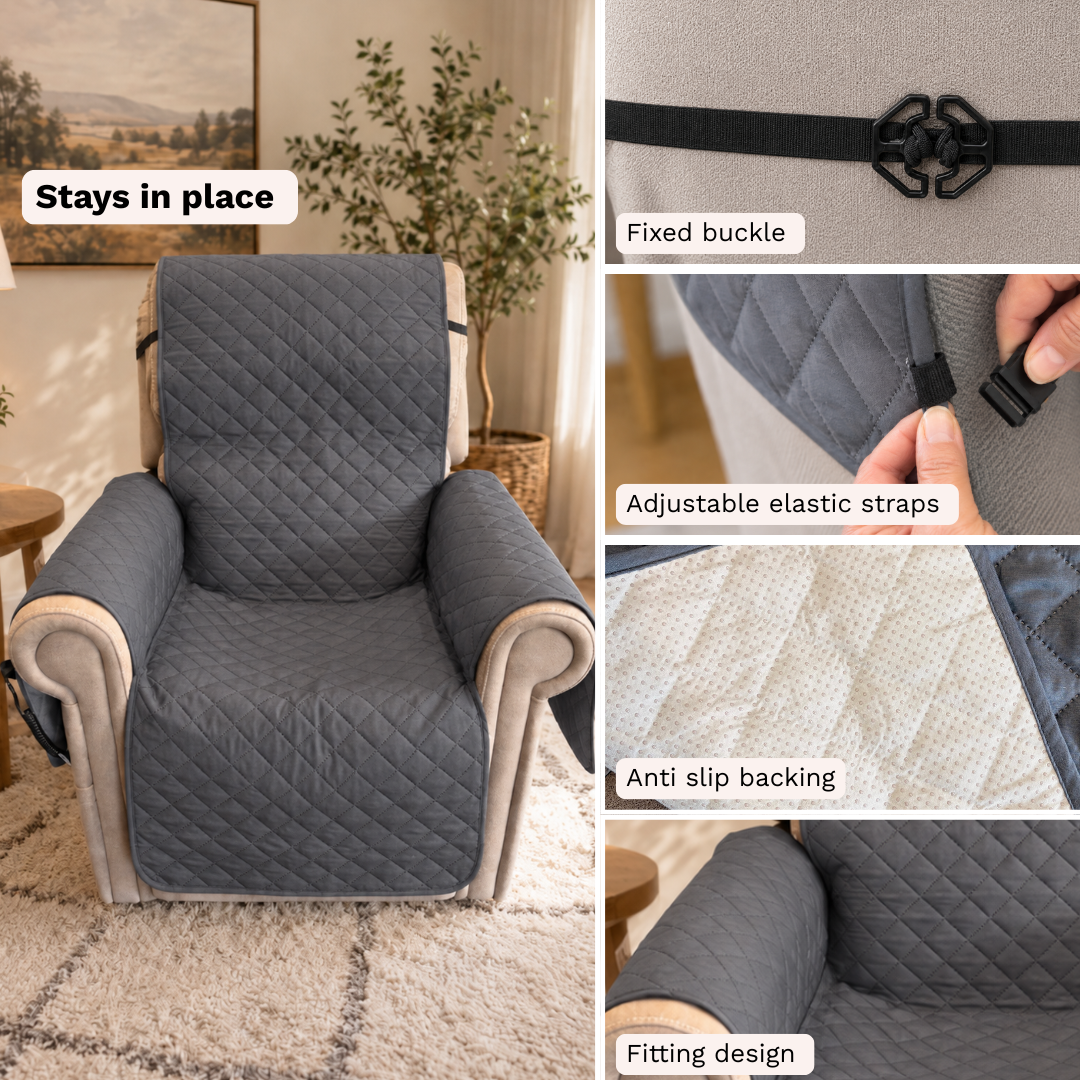Recliner Protector with Arms