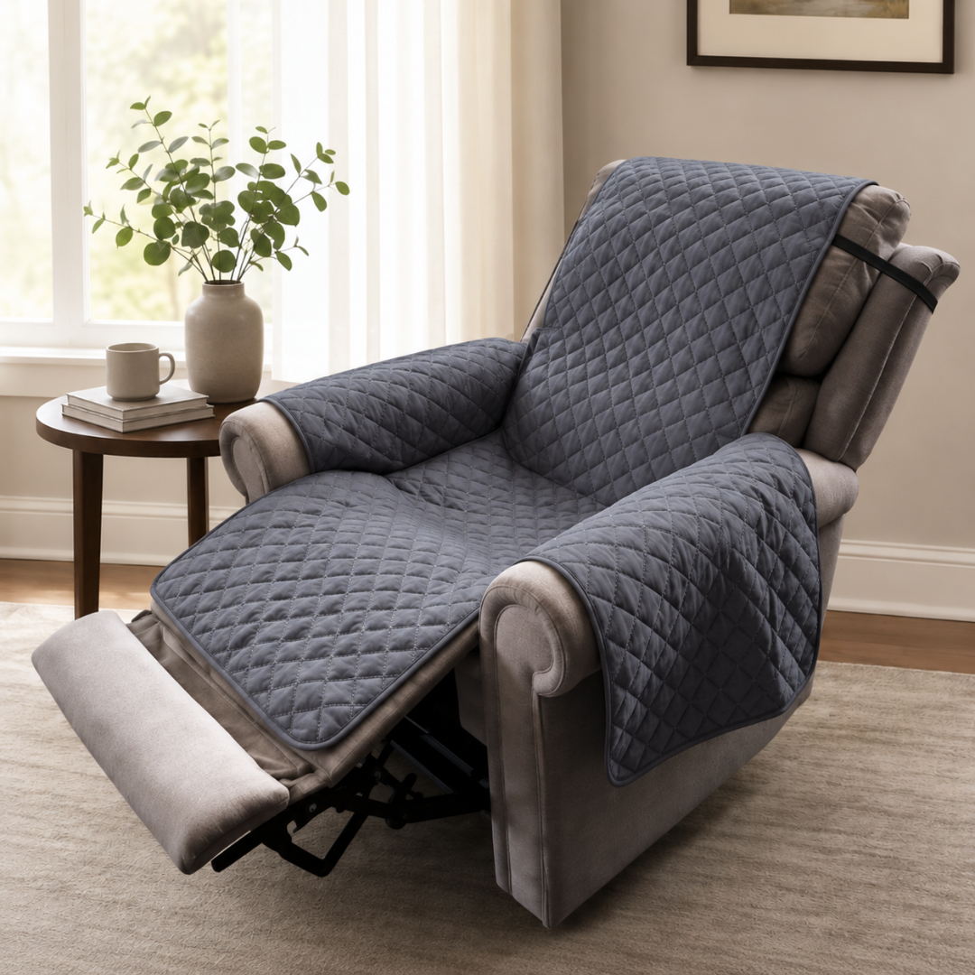 Recliner Protector with Arms