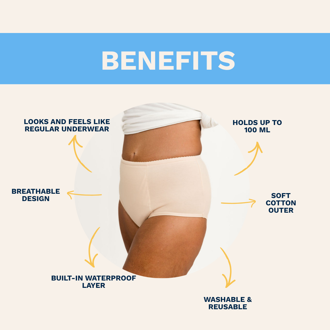 Women’s Absorbent Underwear – Light