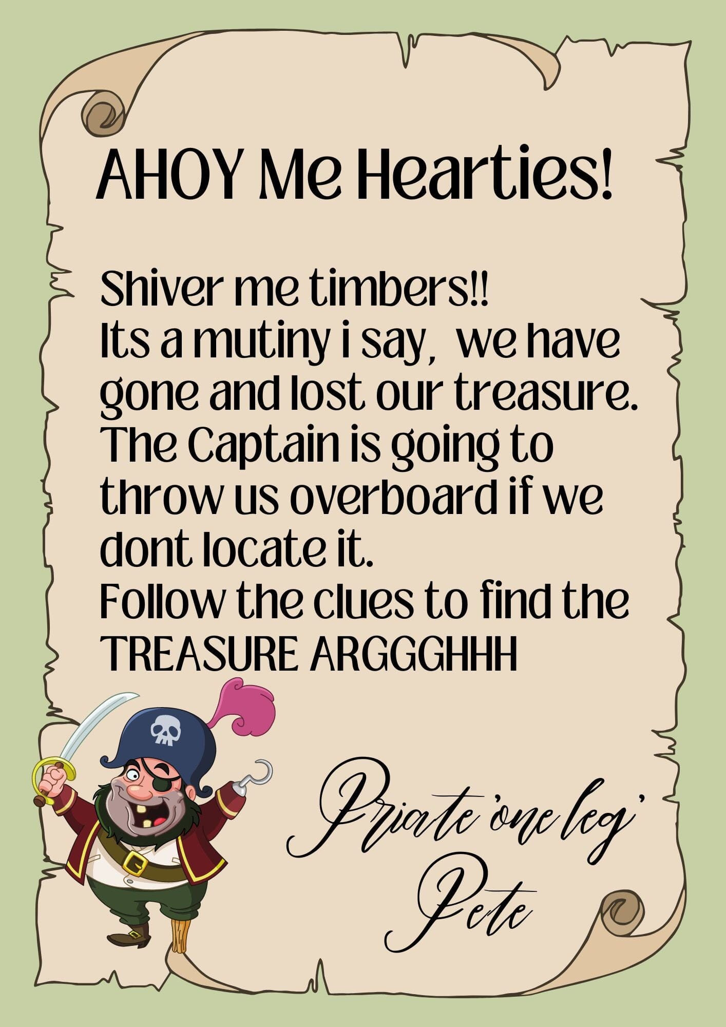 Treasure Hunt - Brolly Sheets AU