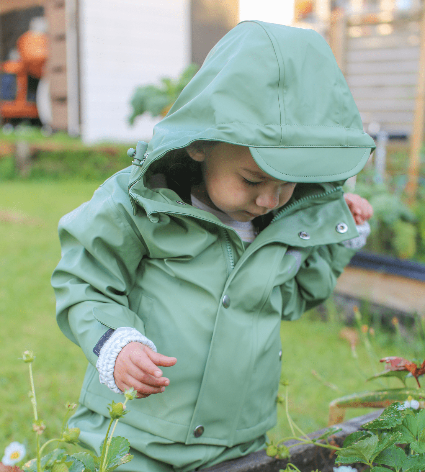 Waterproof Raincoat - Brolly Sheets AU sage