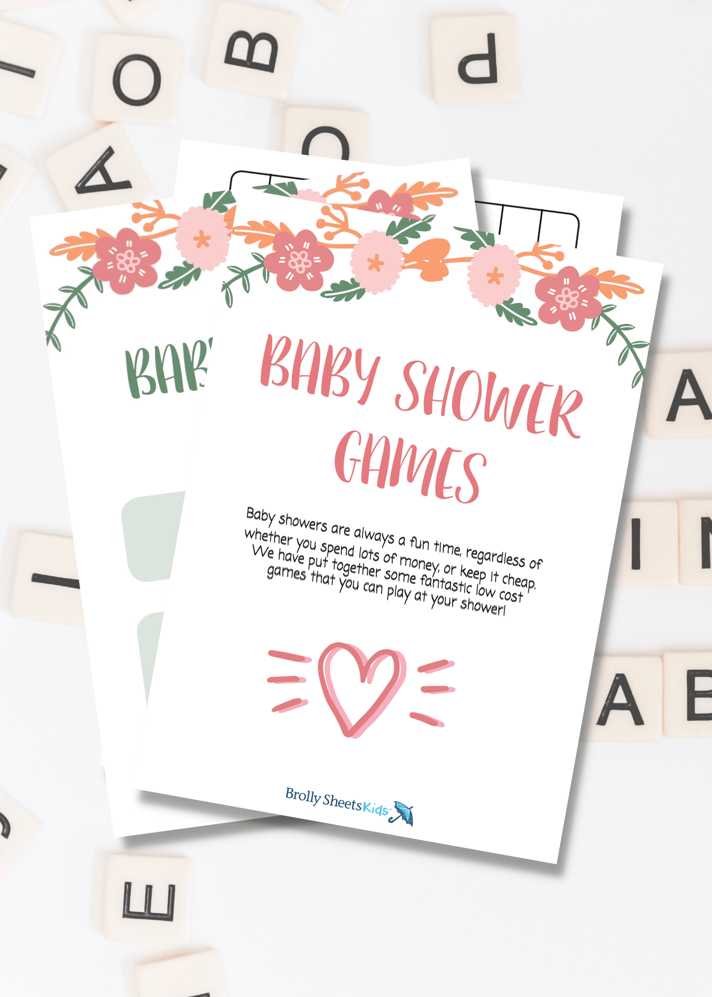 Baby Shower Games - Brolly Sheets AU
