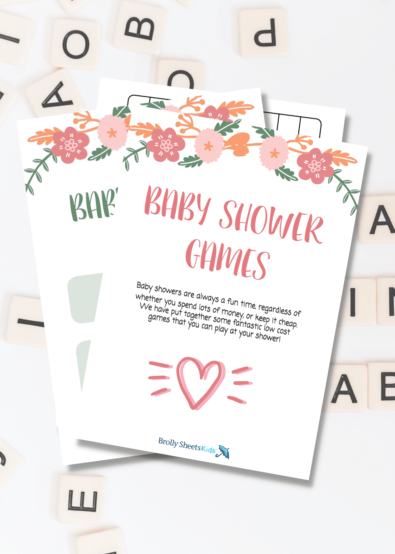 Baby Shower Games - Brolly Sheets AU