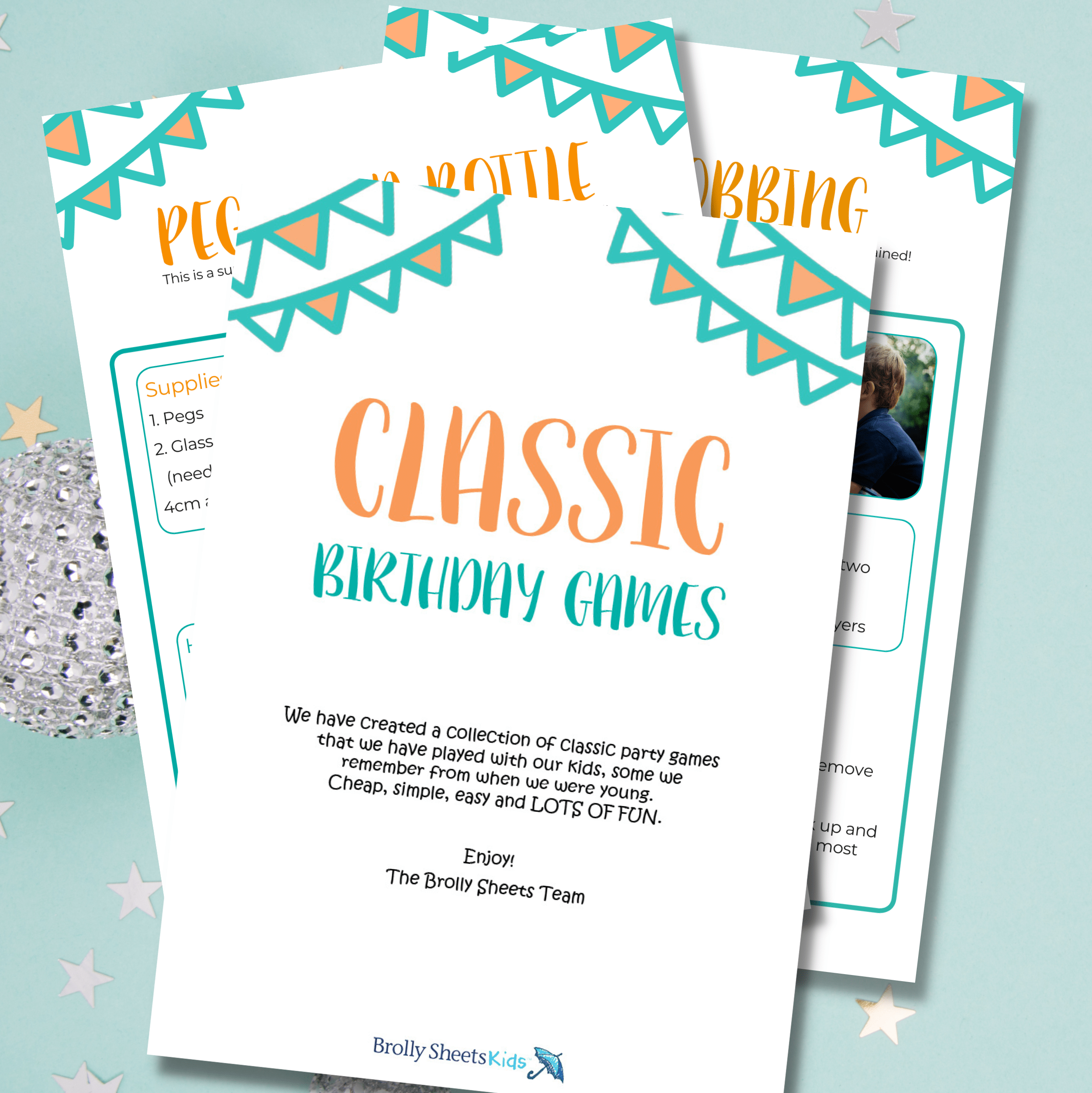 Birthday Party Games - Brolly Sheets AU