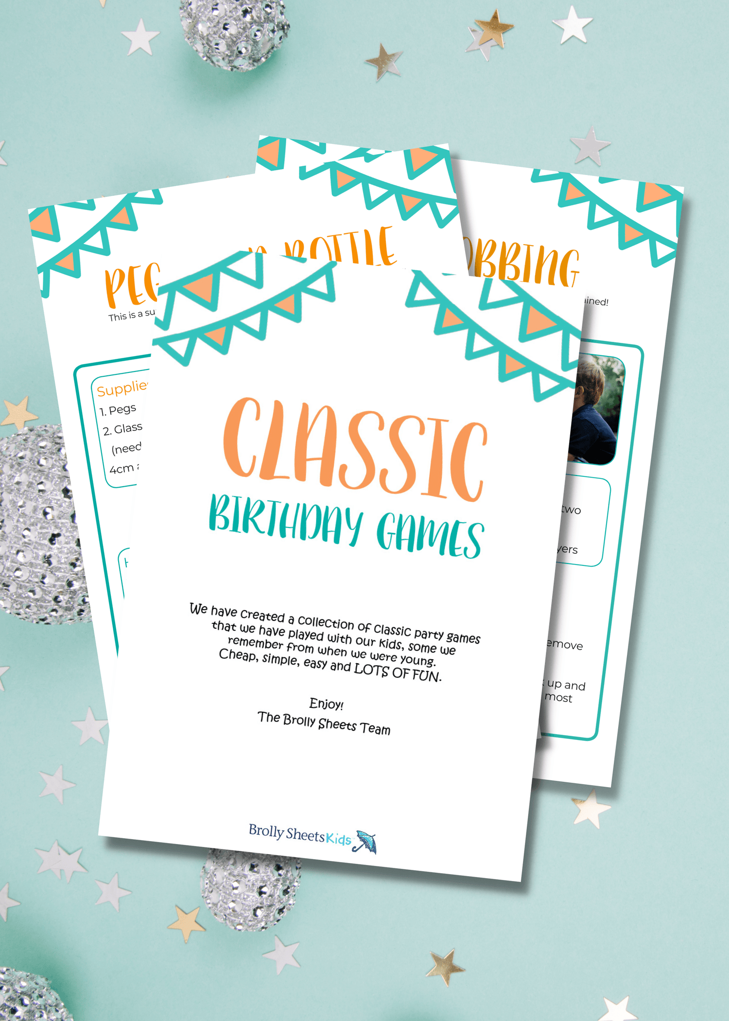 Birthday Party Games - Brolly Sheets AU