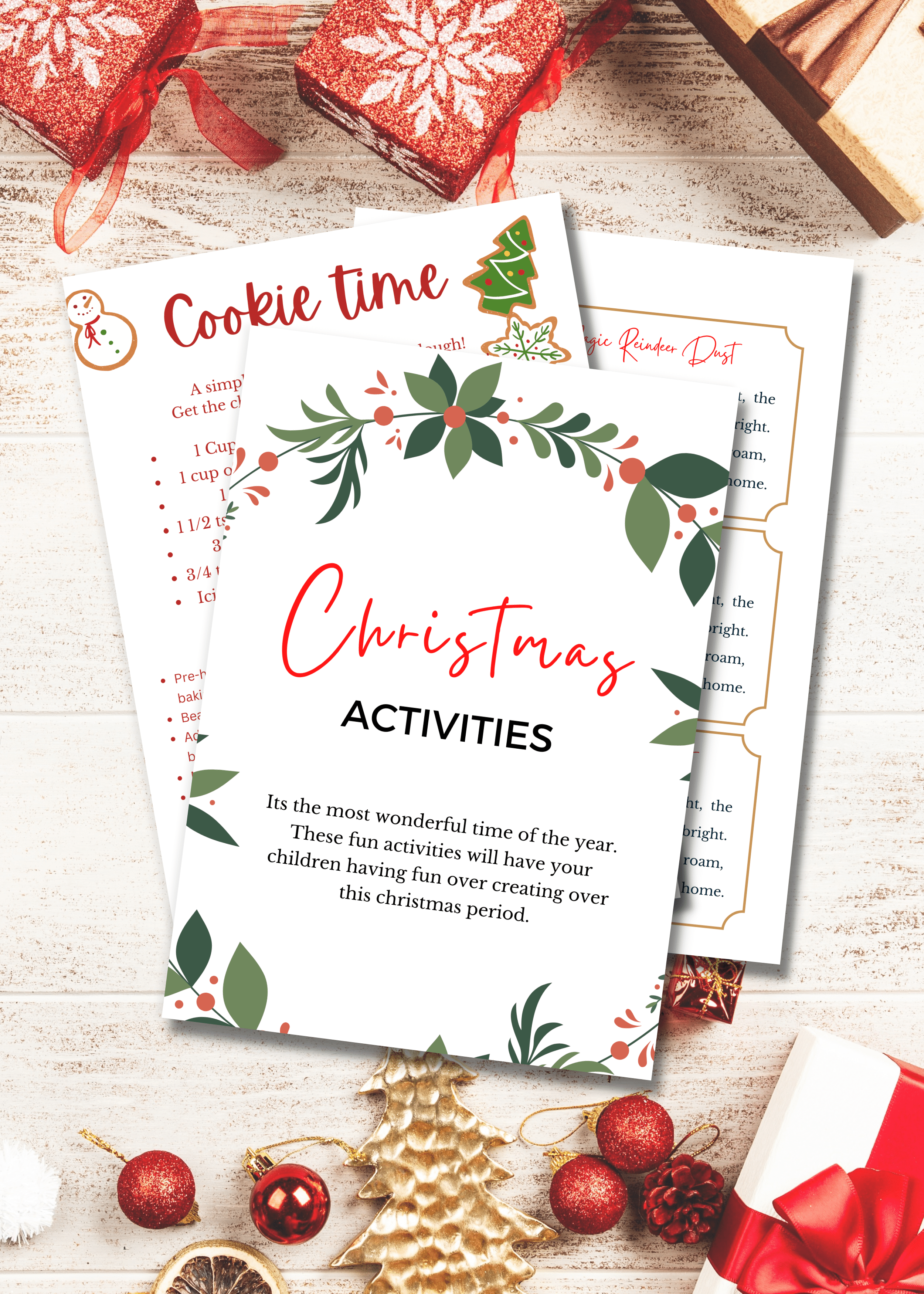 Christmas Activities - Brolly Sheets AU