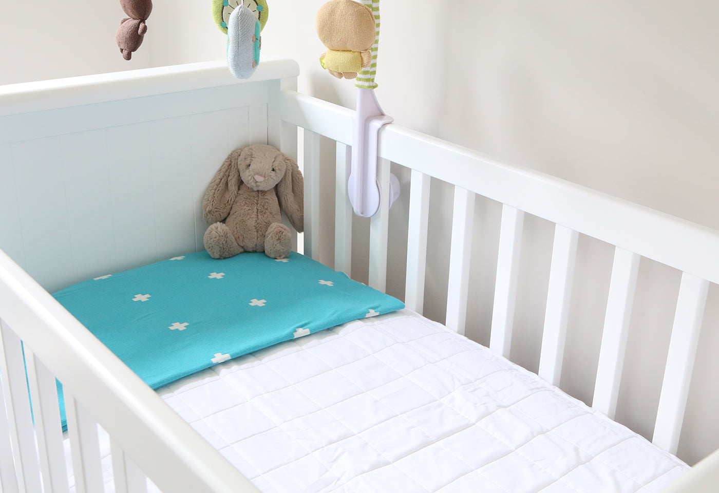 Quilted Cot Mattress Protector - Brolly Sheets AU