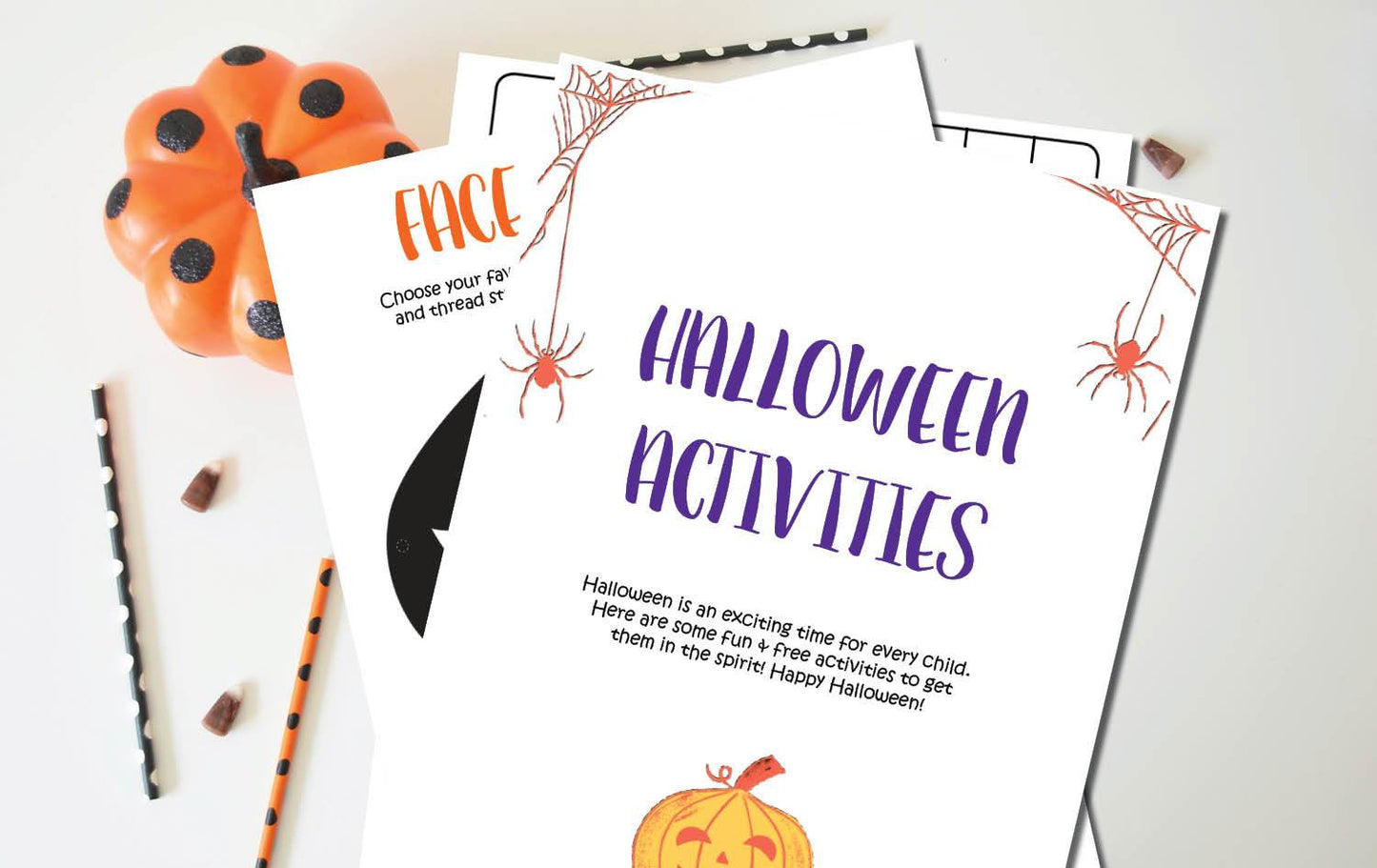 Halloween Activities - Brolly Sheets AU
