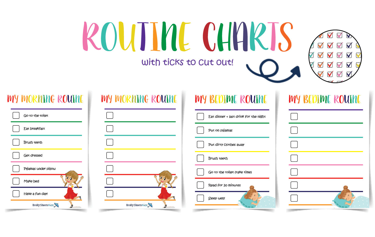Routine Checklists - Brolly Sheets AU