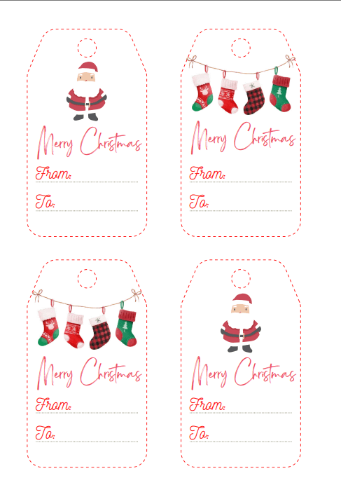 A page from our Christmas Activities Printable